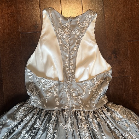 BEBE lace embellished cocktail dress - Picture 6 of 6